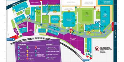 Mapa ng Melbourne Showgrounds