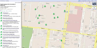 Mapa ng university of Melbourne